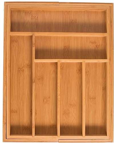 Miniatura 4 de BirdRock Home - Cajones organizadores de bambú, Natural