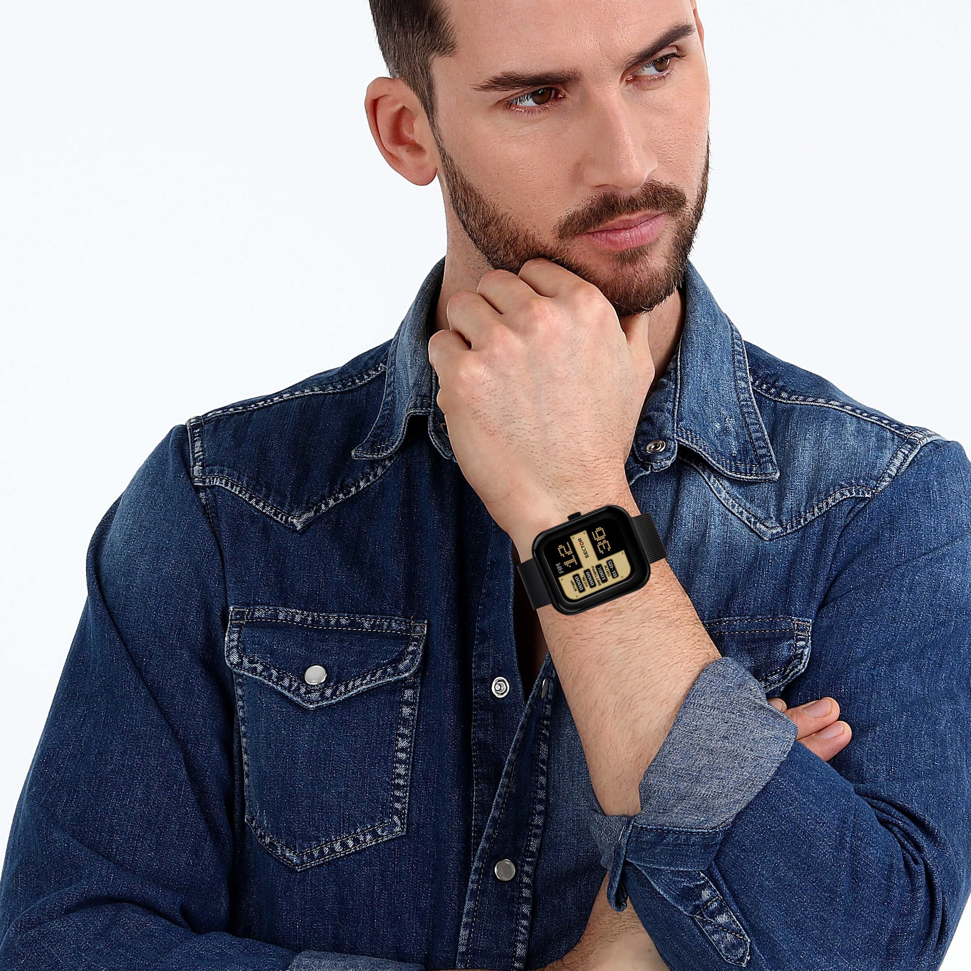 Sector No Limits S-03 Wr 3Atm Smartwatch Uomo, Digitale - R3253294002