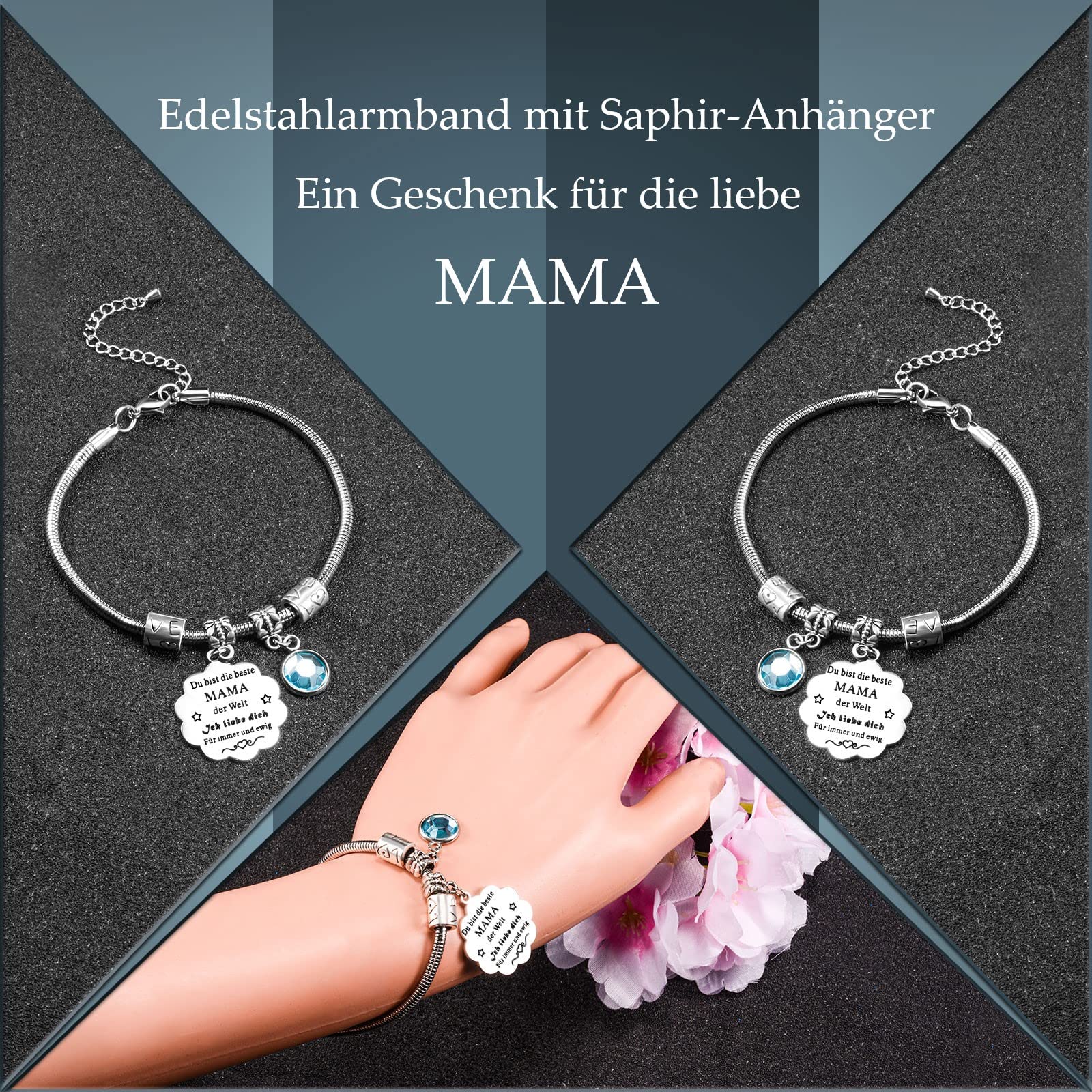 VGWON Bracciali per Uomo e Donna P