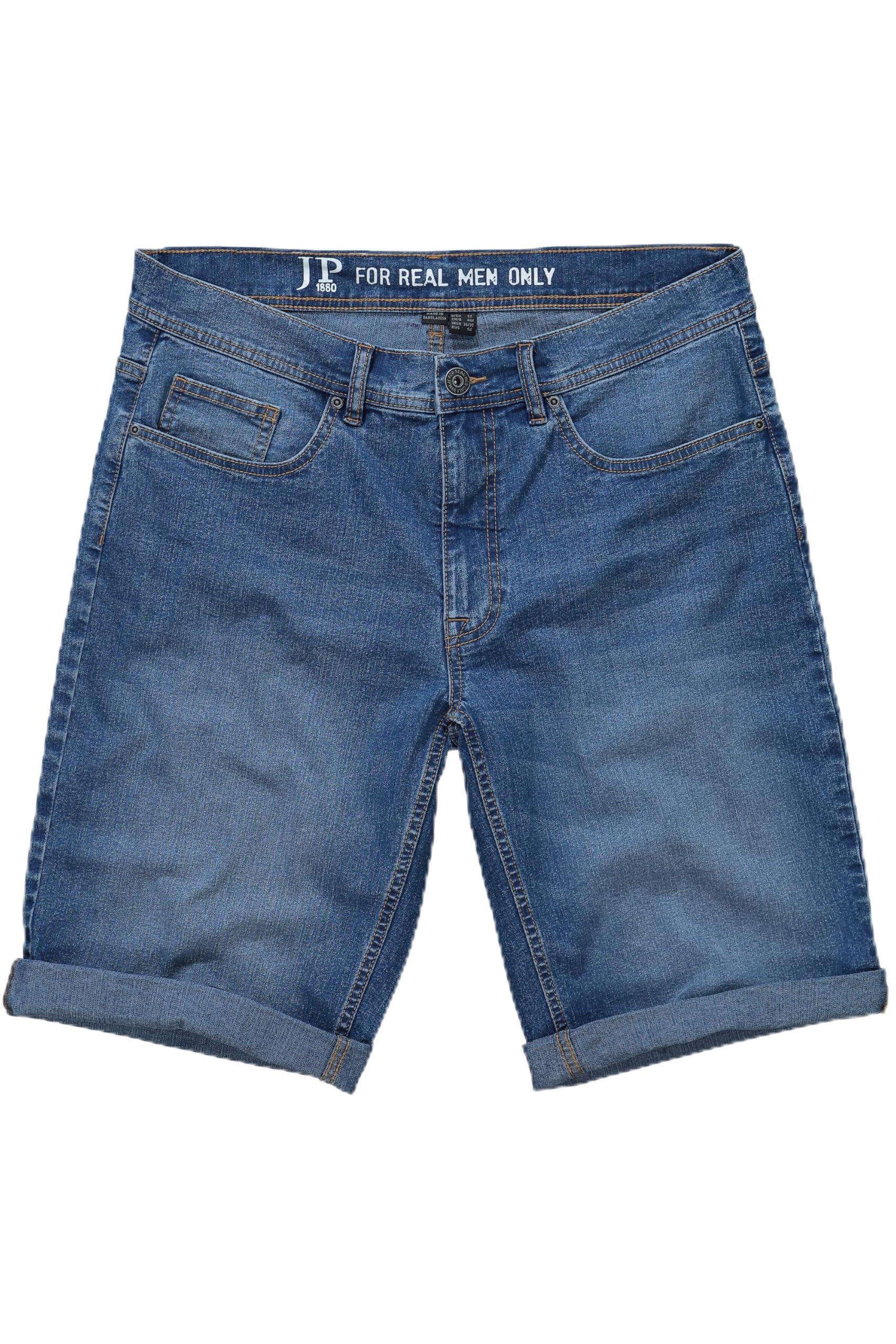 JP 1880 Herren große Größen Übergrößen Menswear L-8XL Bermuda, Denim, 5-Pocket, Stretch, Regular Fit 809109