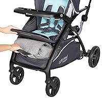 Vista 4 de Baby Trend Sit 'N Stand - Cochecito 5 en 1, color niebla azul