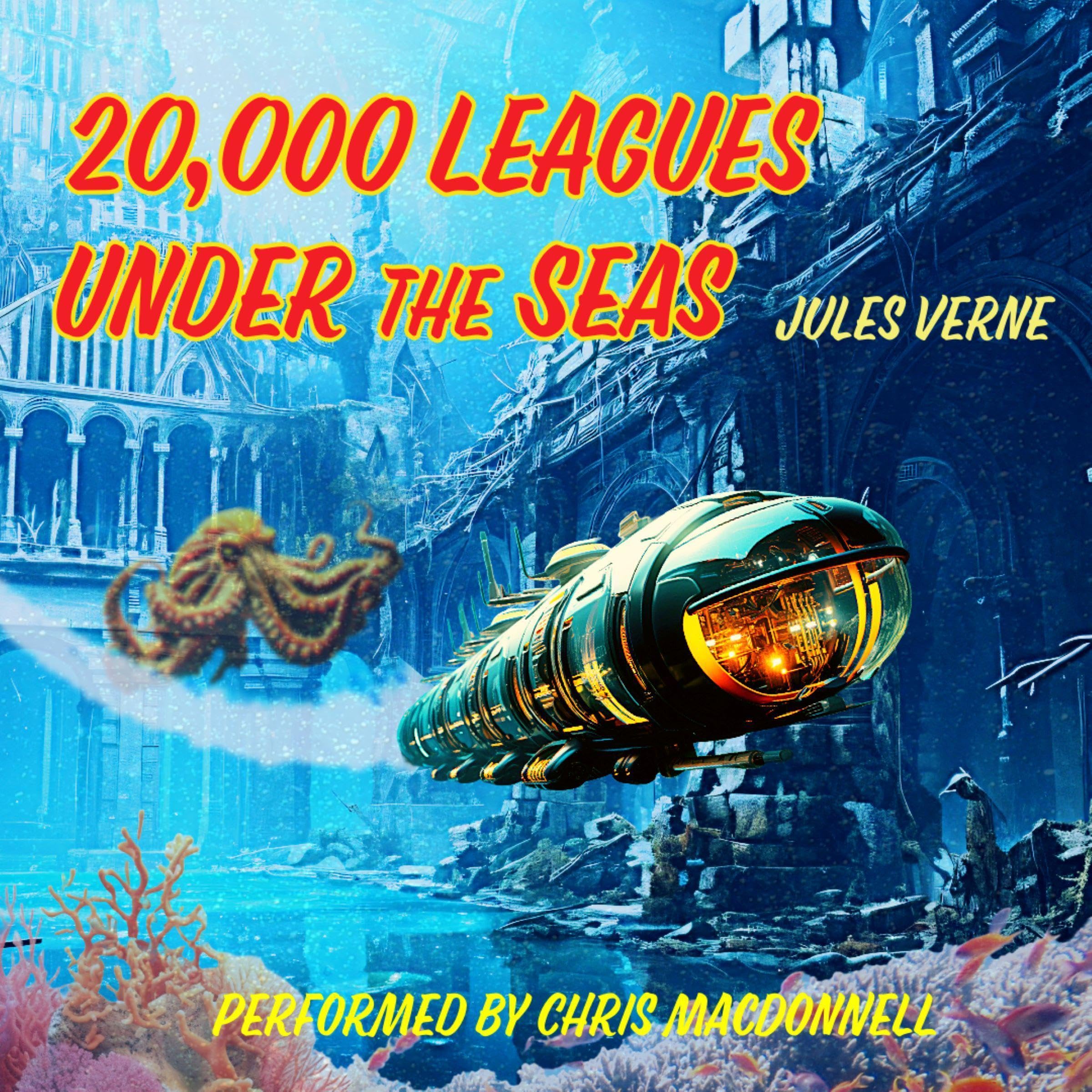 Cover art for 20,000 Leagues Under the Seas