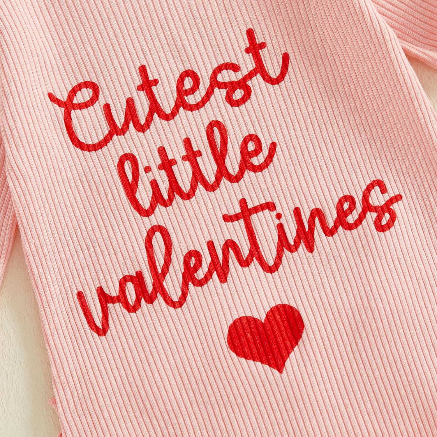 My First Valentines Baby Girl Outfit Cute Valentines Onesie Long Sleeve Romper Jumpsuit Newborn Girl Outfits Clothes - Image 5