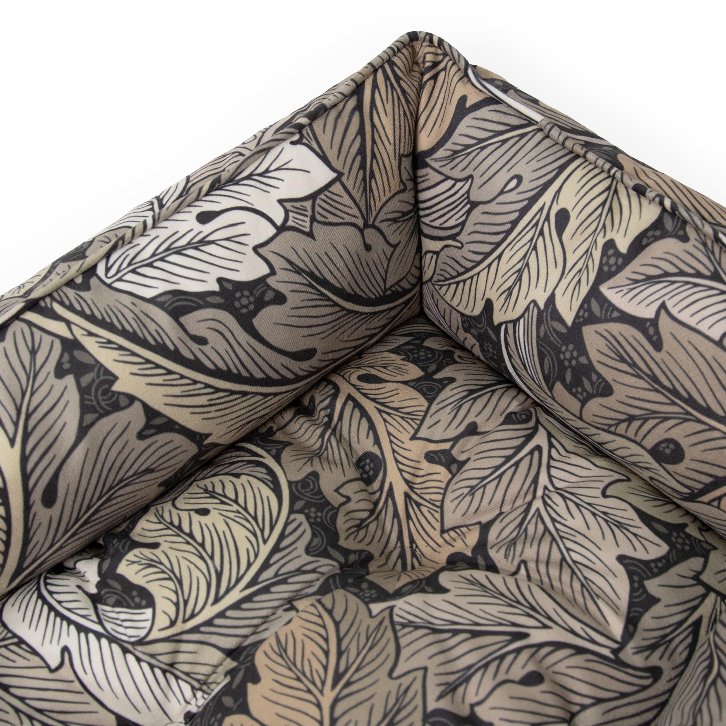 Rosewood x Morris & Co. Acanthus Legowisko dla zwierząt domowych, khaki, małe