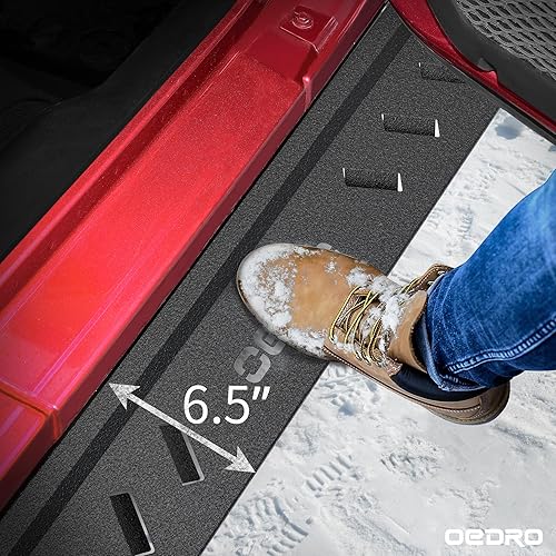 Miniatura 8 de OEDRO Estribos de 6.5 pulgadas compatibles con Dodge Ram 1500 Crew Cab 2009-2018, 2500/3500 2010-2024, Ram 1500 Classic 2019-2024 (excluyendo nuevo