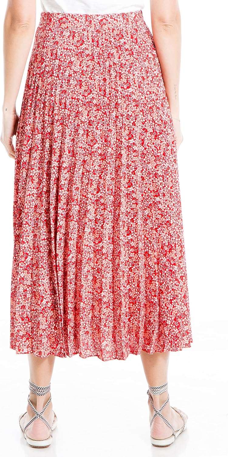 Max Studio Women's Pleated Midi Skirt at  Women’s Clothing store
