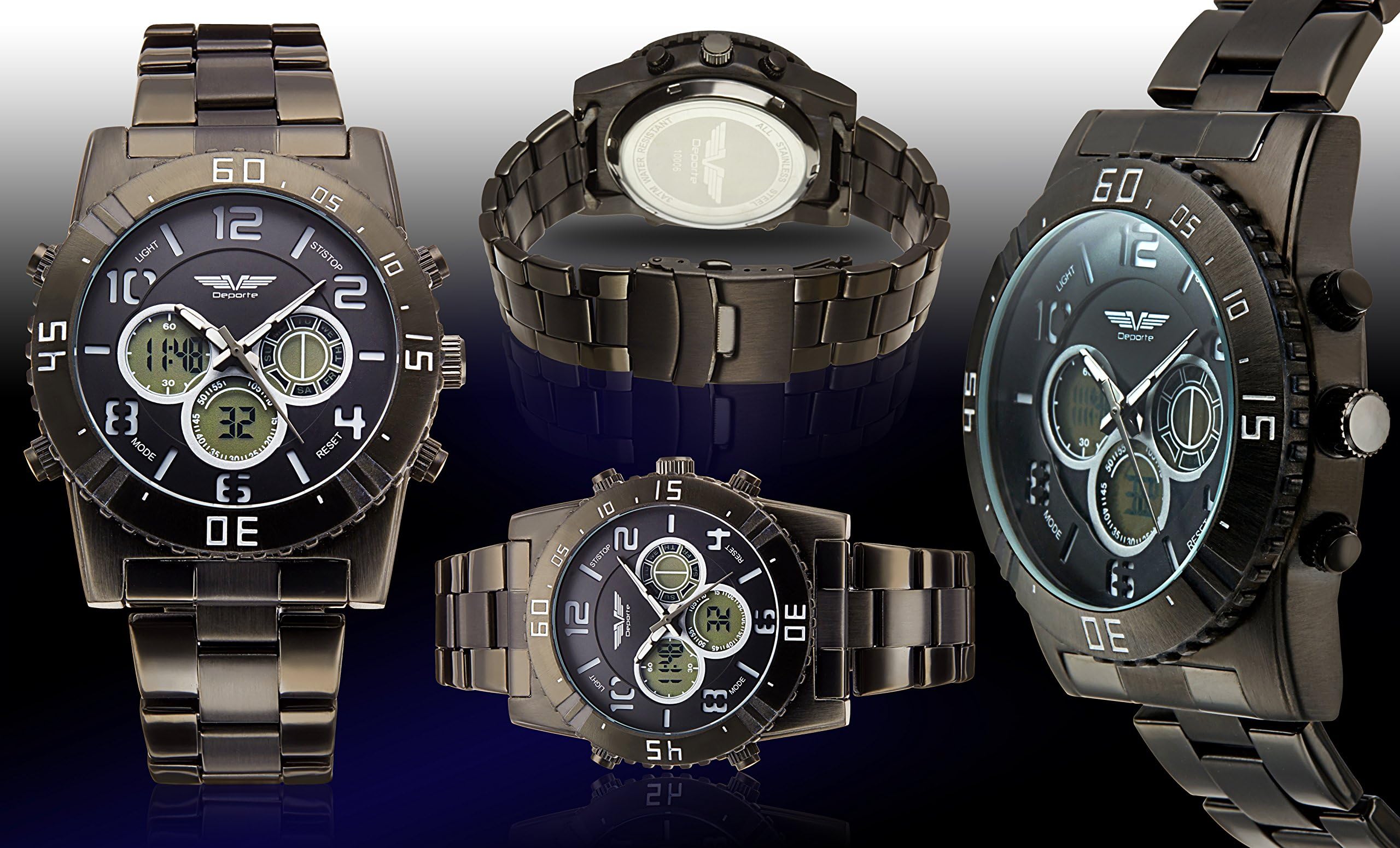 Deporte Misano Ana-Digi Mens Watch