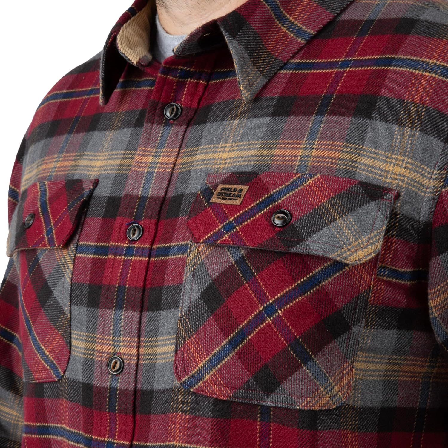 Field & Stream Mens Bismuth Flannel Shirt - Image 4