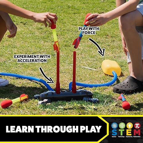 Miniatura 4 de Juego de duelo de lanzamiento de cohetes (4 cohetes), de The Original Stomp