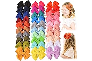 ProHouse Baby Girls Big Bow Hair Clips for Kids