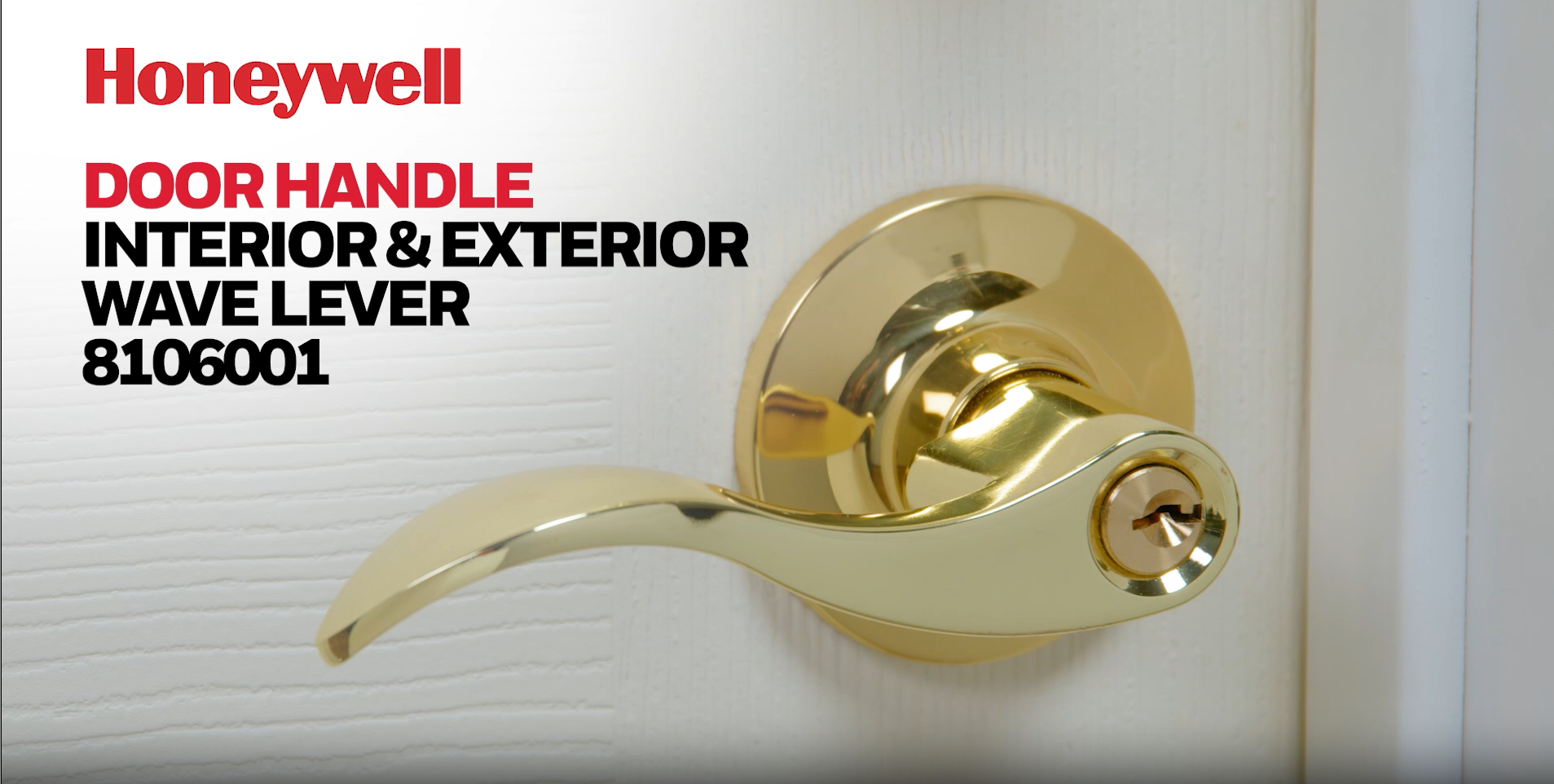 Honeywell Safes & Door Locks - Interior & Exterior Wave Lever Door