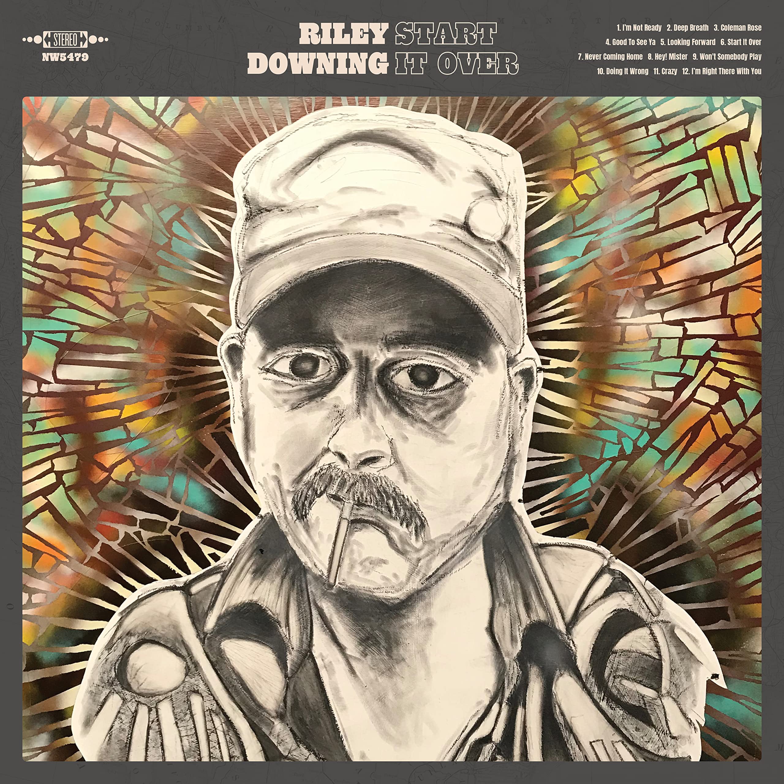 Riley Downing Start It Over (sea Glass/turquoise Vinyl) LP New 607396547913