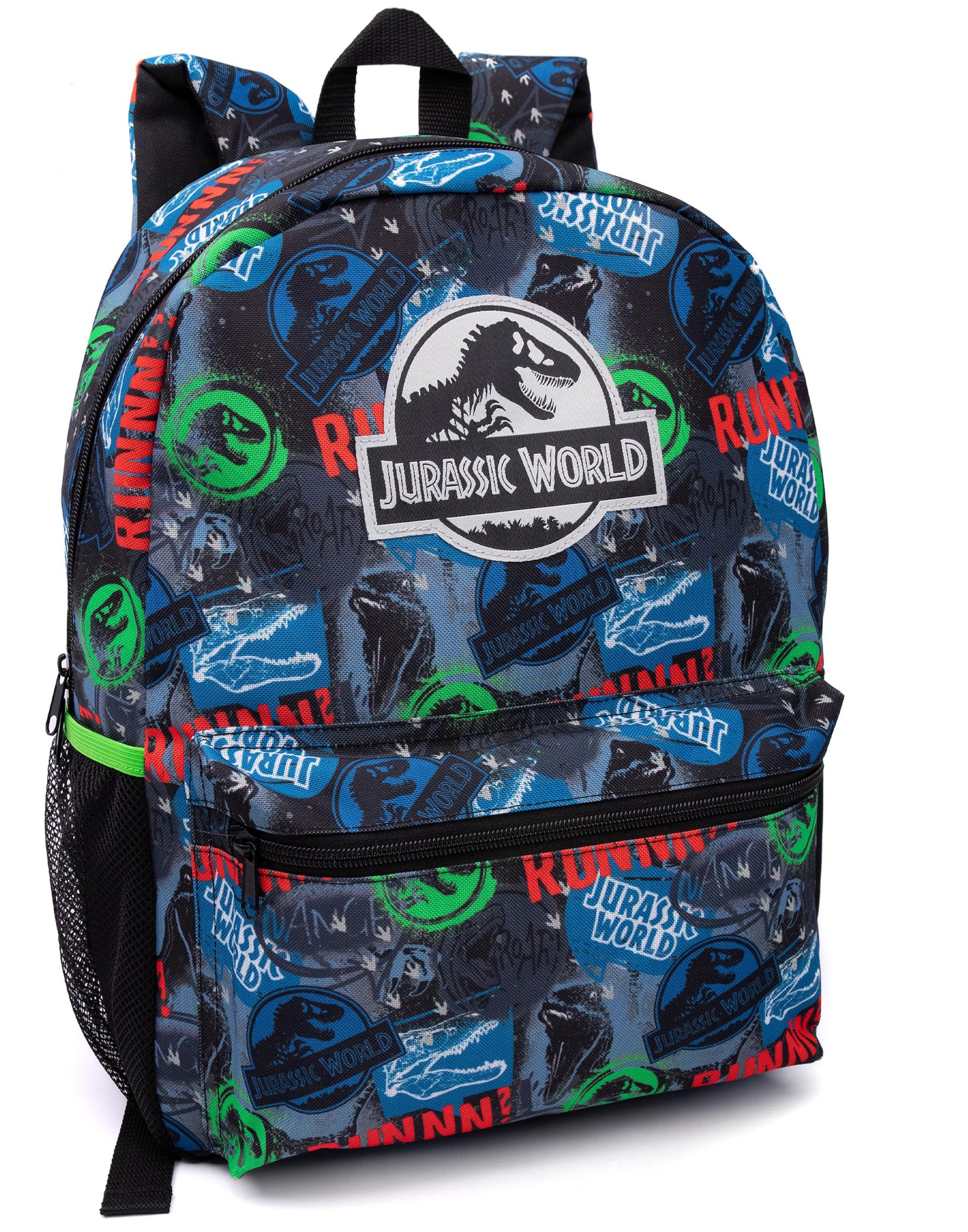Jurassic World Mochila Set Niños 4 Piezas Escuela Caja De Almuerzo Botella