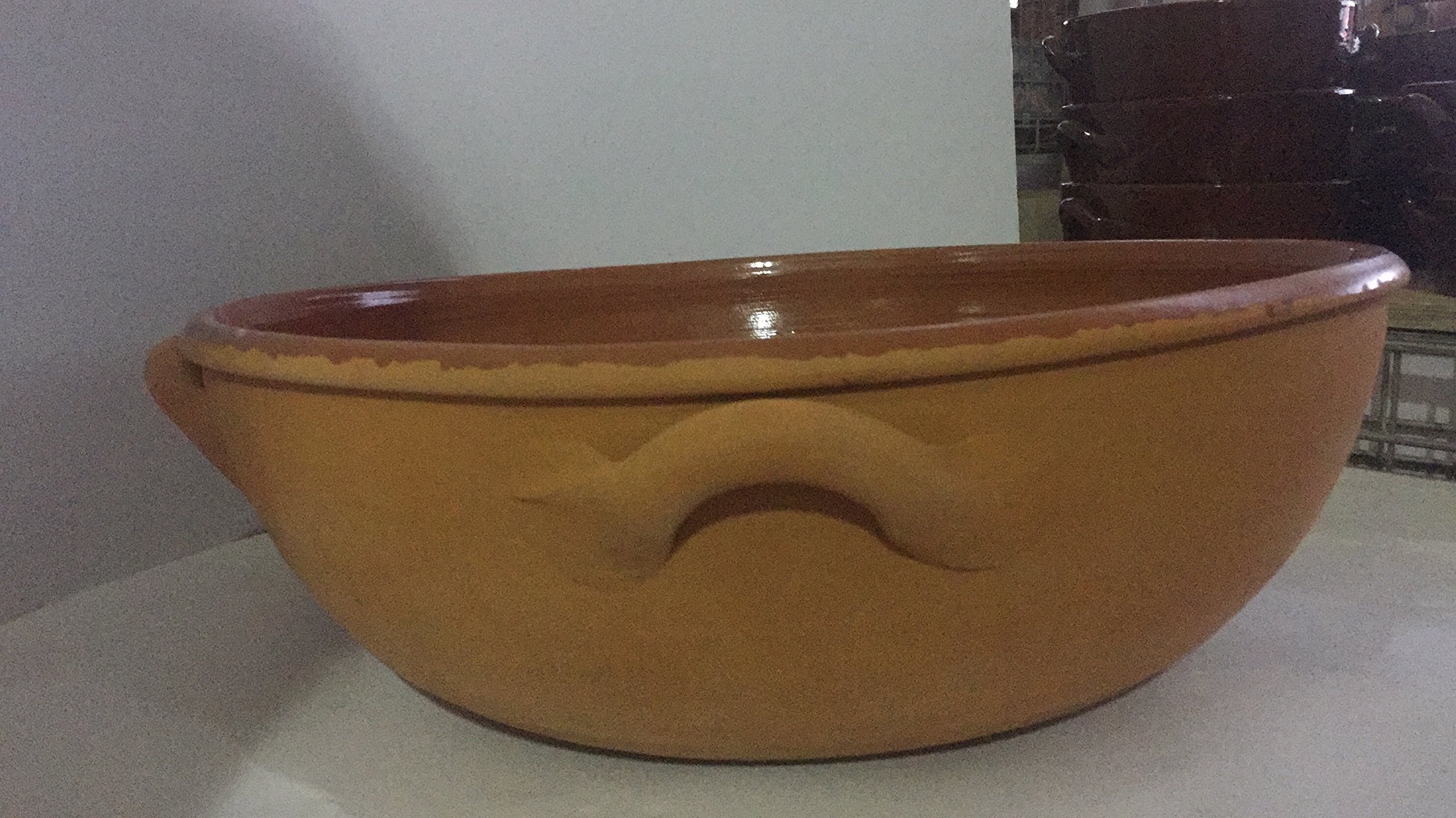 tegame manufatto in Terracotta cm 35