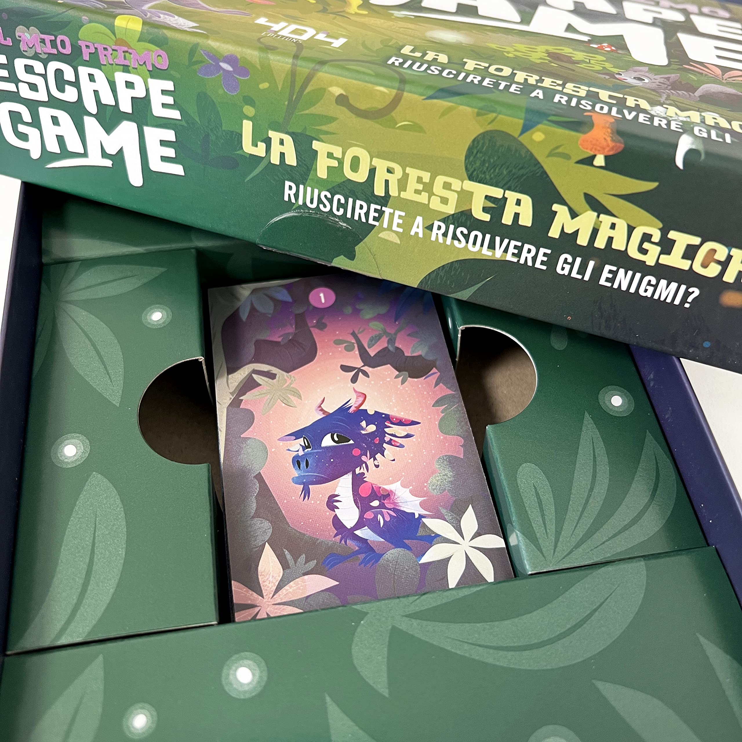 Asmodee Escape Box: My First Escape Game, The Magic Forest, Treasure Hunt for Children 2-5 Players, 5-7 Years, Italian Edition - Image 4
