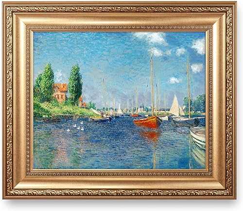 Miniatura 120 de A&T ARTWORK Antibes Seen from The Salis Gardens de Claude Monet Las Obras de Arte Clásico Mundial Reproducciones, Impresiones de Arte en Lienzo