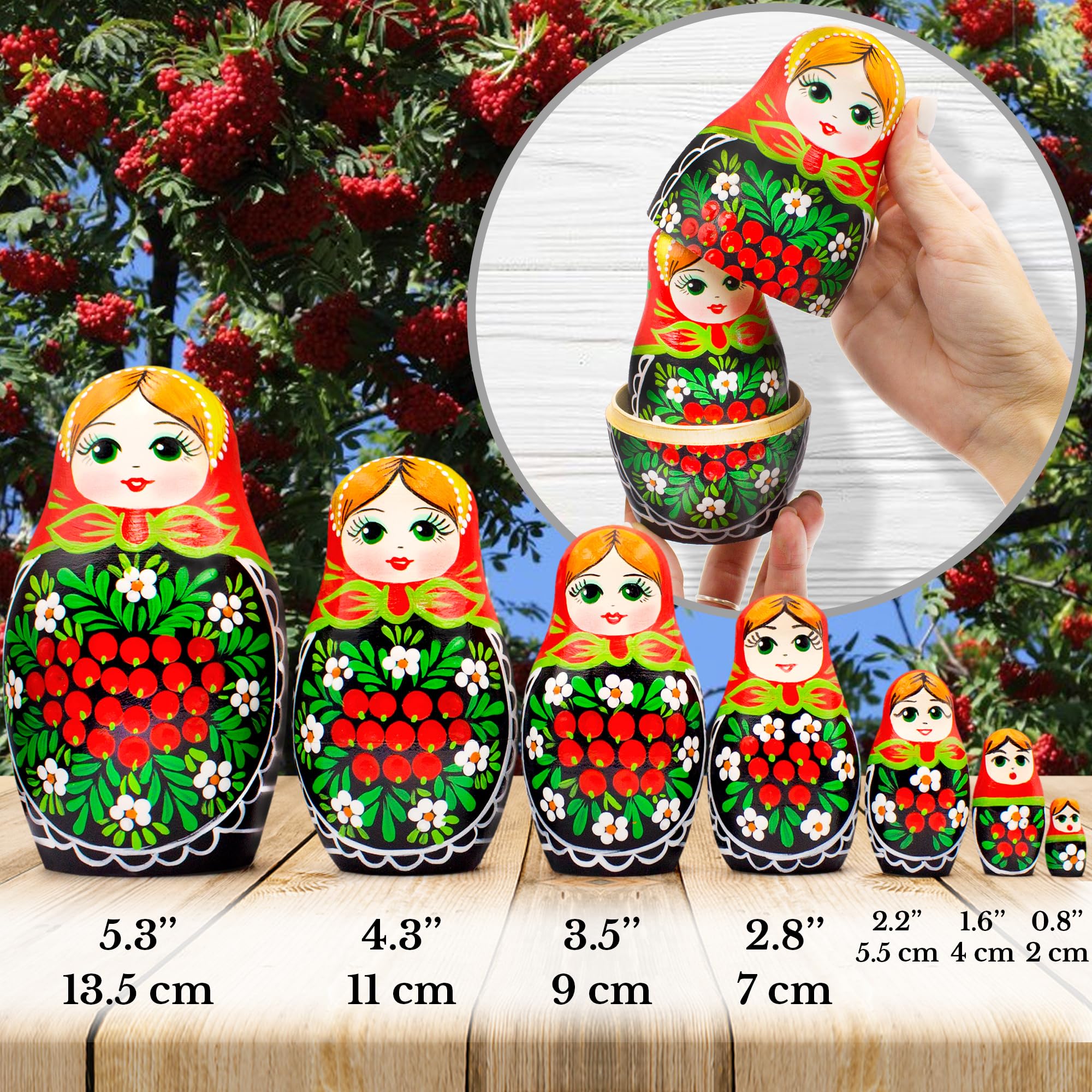 Puzzle EuroGraphics – Poupées Russes Matriochka, 1000 Pièces, Coloré Et Ludique