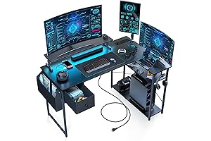 L-Shaped Gaming Desk | Ultimate Gaming Companion