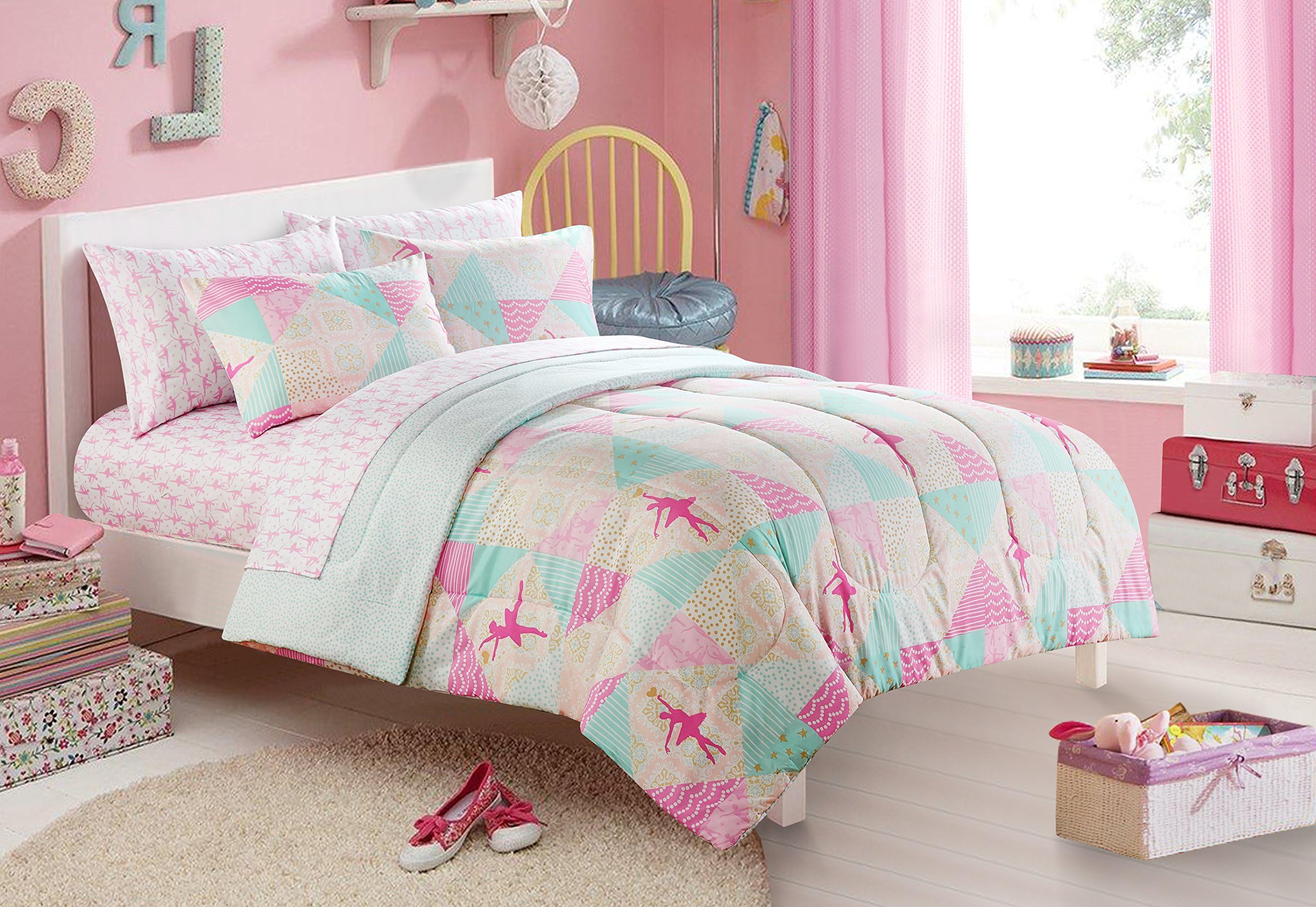 Little Starter Toddler Bed in a Bag Set, Ballerina Sparkle