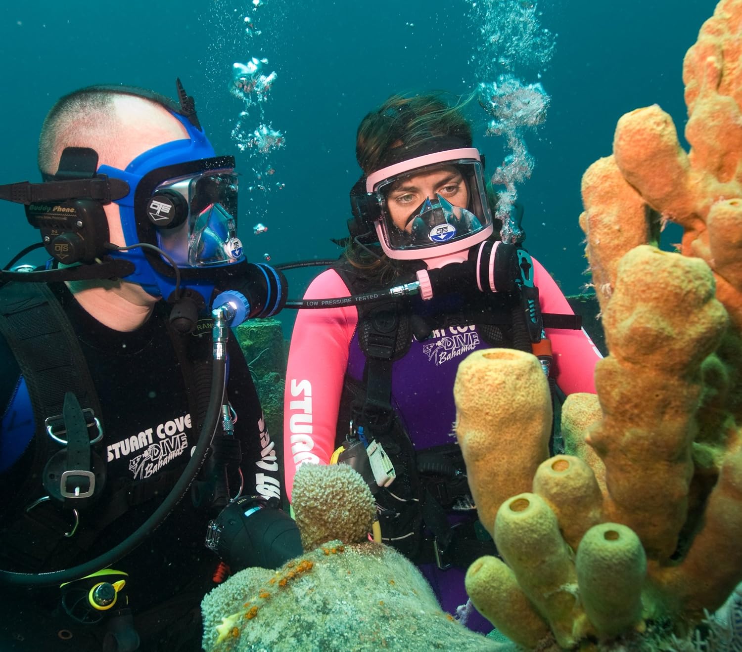 OTS Guardian Full Face Mask - Blue/Black