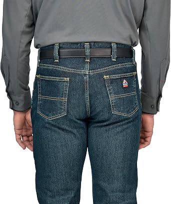 Bulwark FR Men's Men's Straight Fit Jean with Stretch