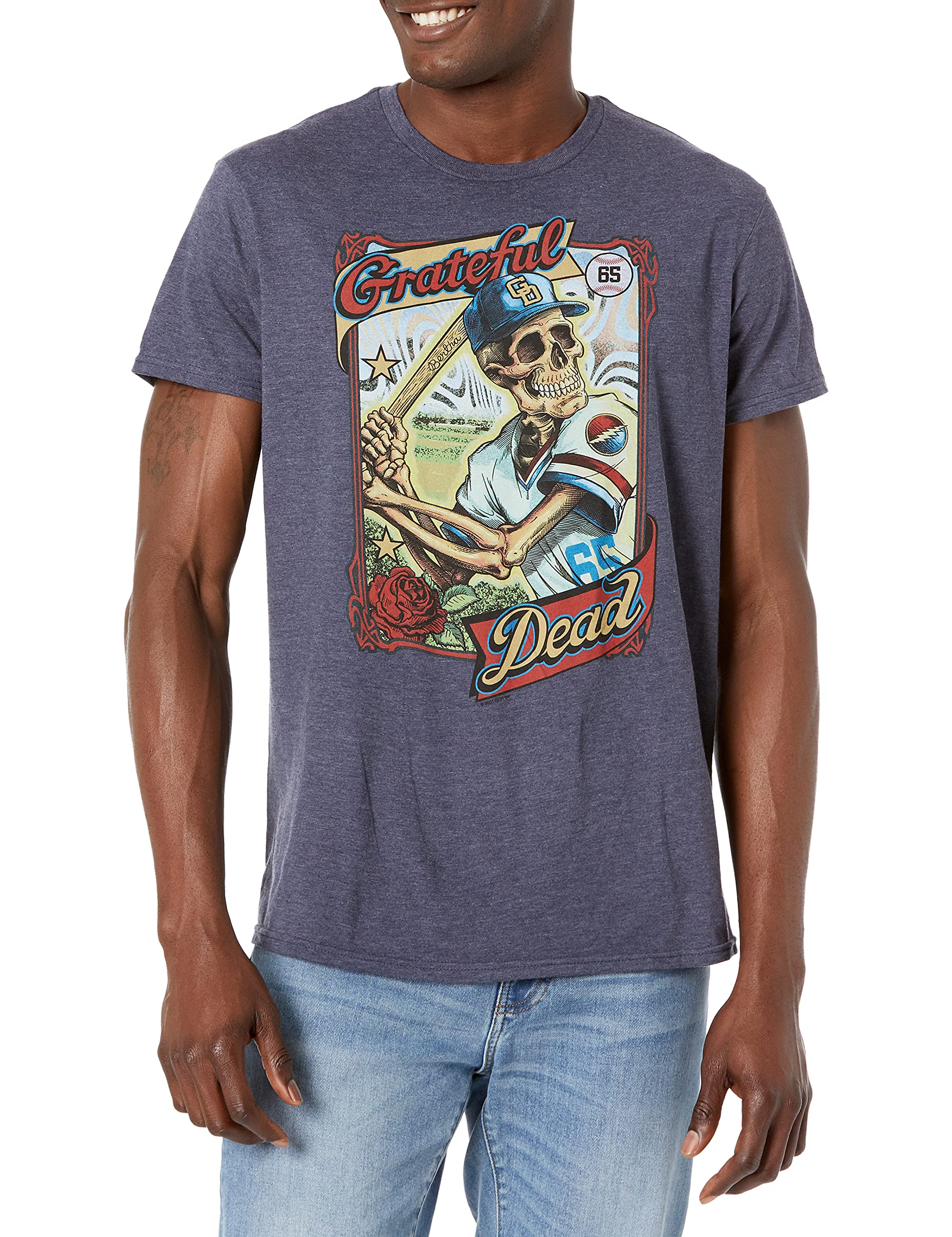 Men's Grateful Dead-GD On Deck T-Shirt