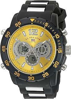 U.S. Polo Assn. Sport Uomini US9546 Orologio sportivo bicolore