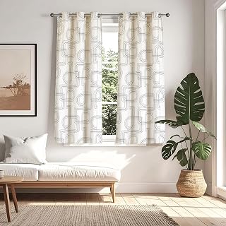 Home Centre Mellow Calco Printed Light-Filtering Window Curtain