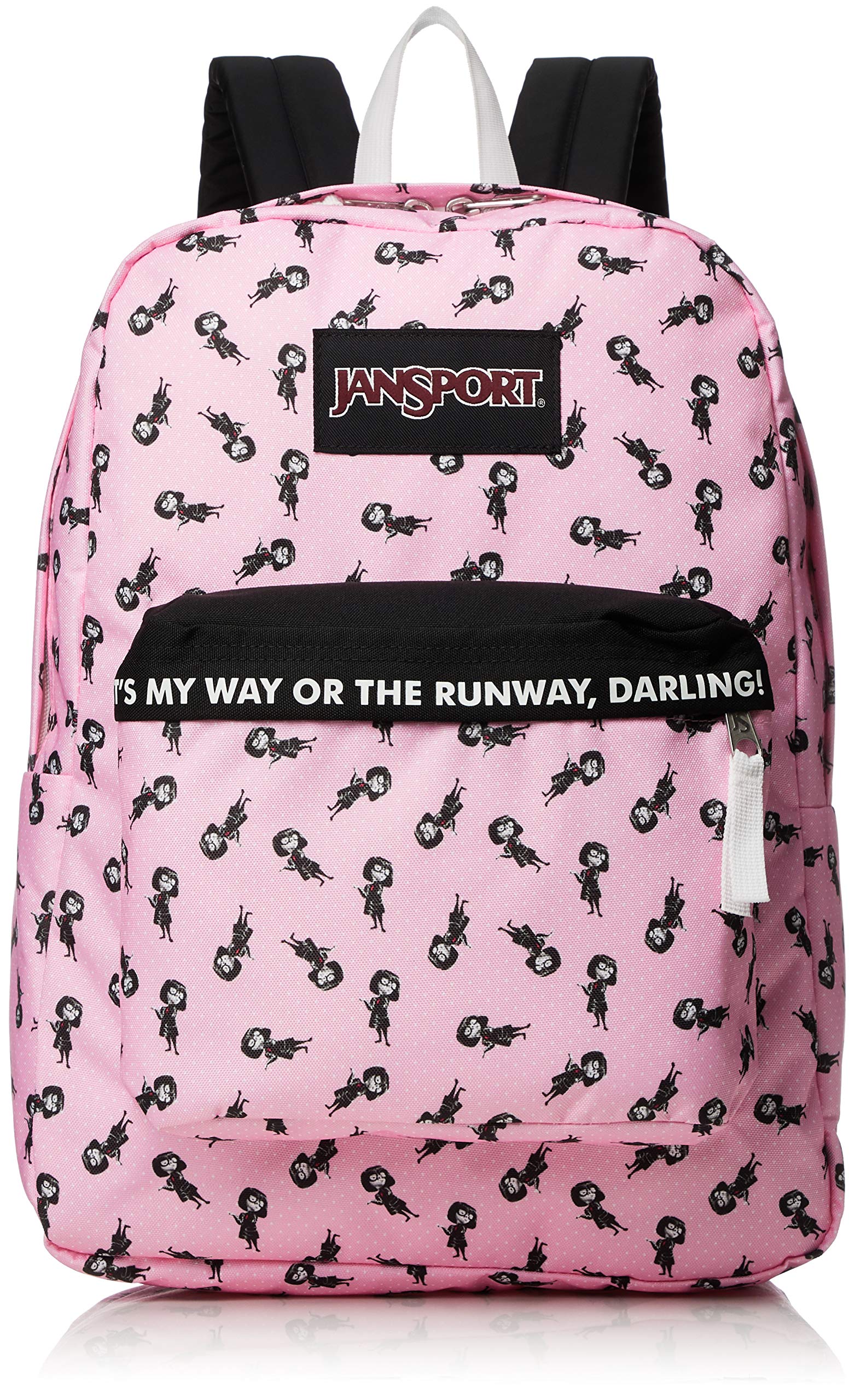 Jansport Incredibles Edna backpack JanSport SuperBreak Disney Incredibles 2 Edna Backpack  main image 4