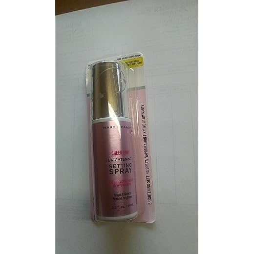 HARD CANDY 12 HR SETTING SPRAY SHEER ENVY