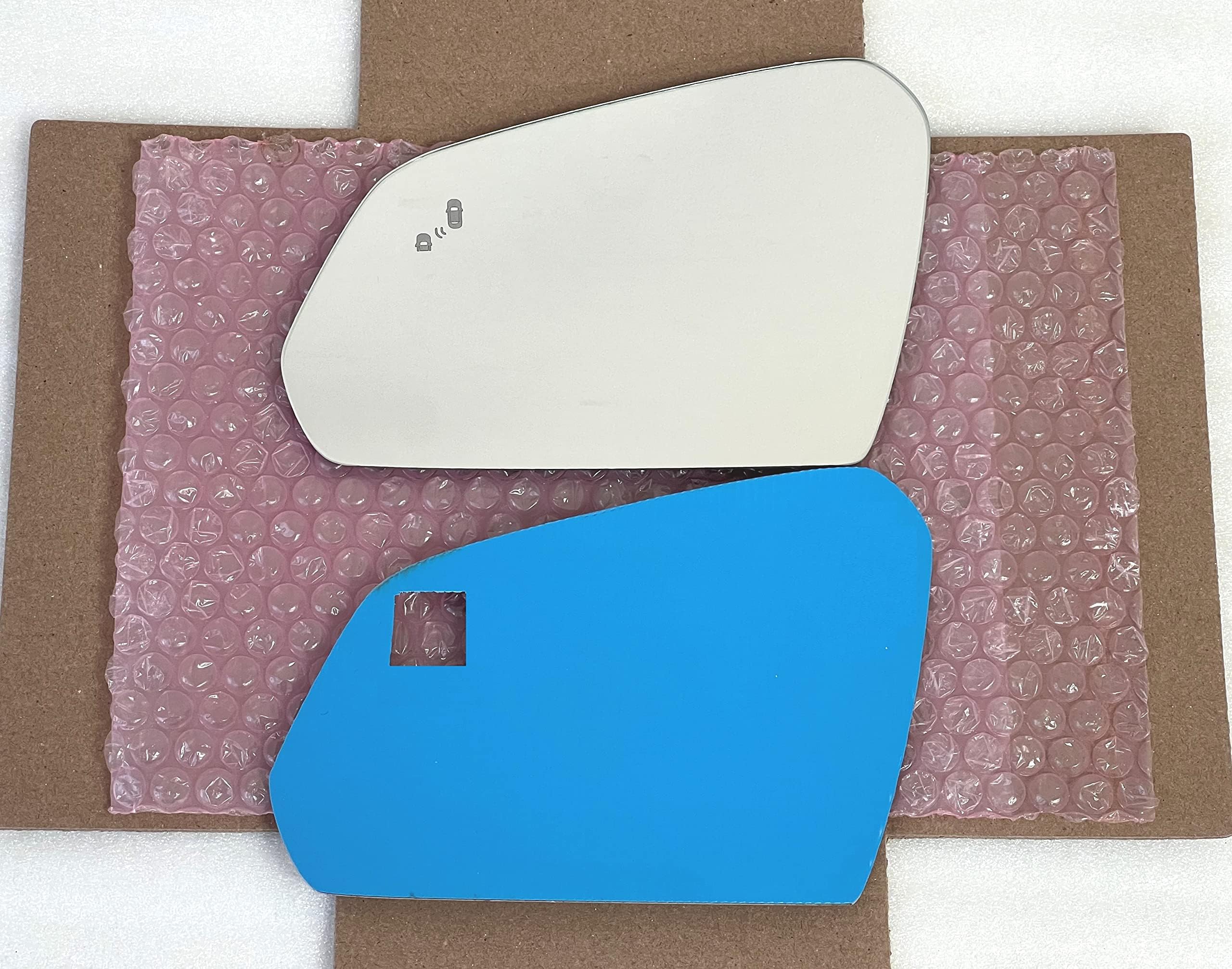 Mirror Glass with Full Size Adhesive for 2015-2019 Hyundai Sonata with Blinds...