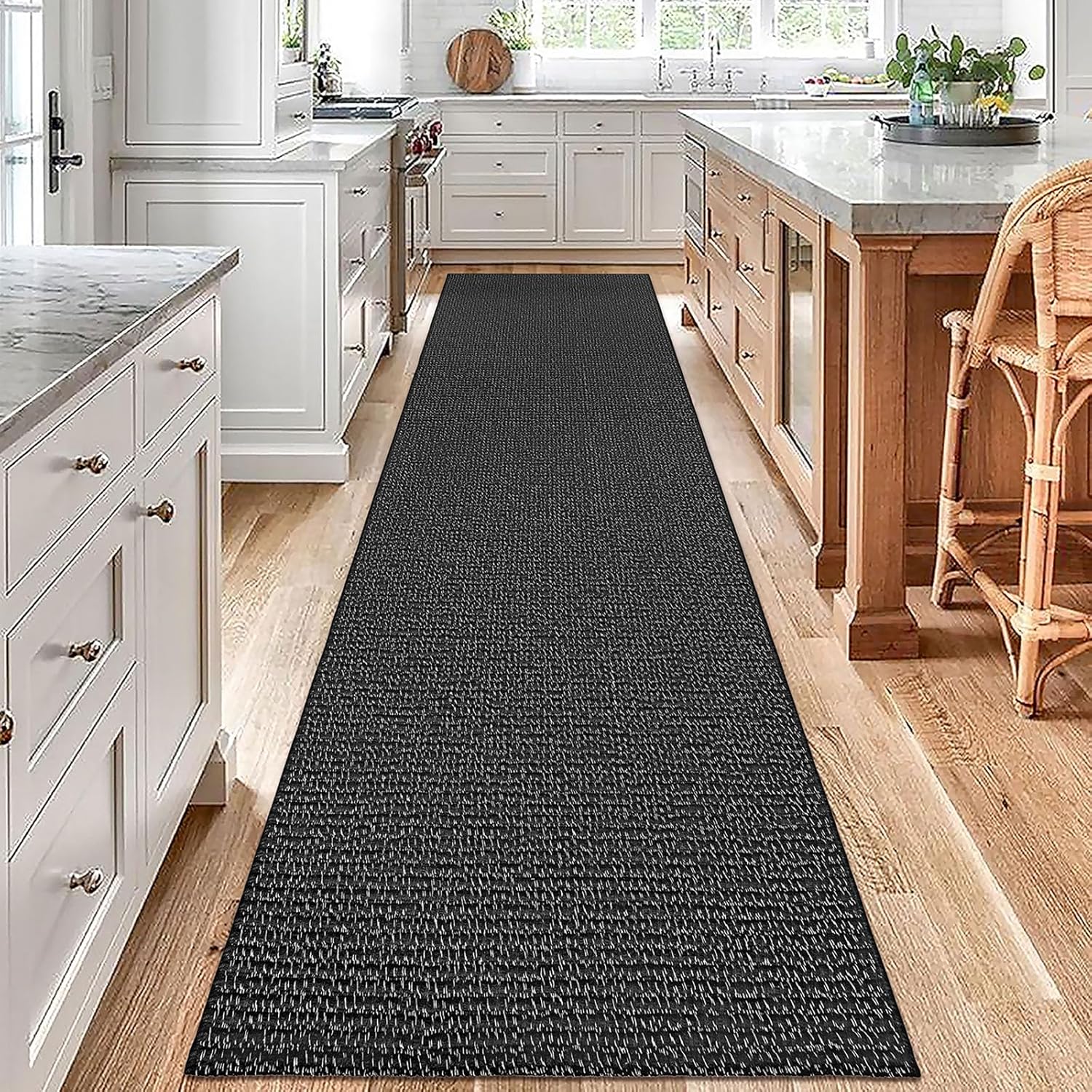 KOZYFLY Boho Runners for Hallways 2.6x10 ft Washable Long Hall Carpet