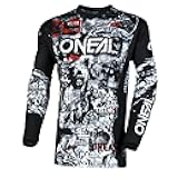 O'NEAL Element Attack Mens Jersey Black/White XX-Large