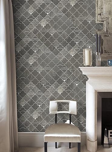 Miniatura 31 de COLAMO 1 pieza de lujo para salpicadero de despegar y pegar, mezcla de piedra sintética, azulejos adhesivos inteligentes de metal dorado, para pegar