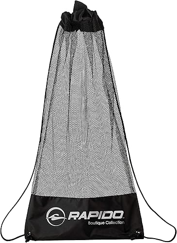 Miniatura 9 de Italian Design Panto-180 - Máscara de esnórquel panorámica de visión lateral antivaho tubo de esnórquel seco superior aletas de ajuste rápido equipo