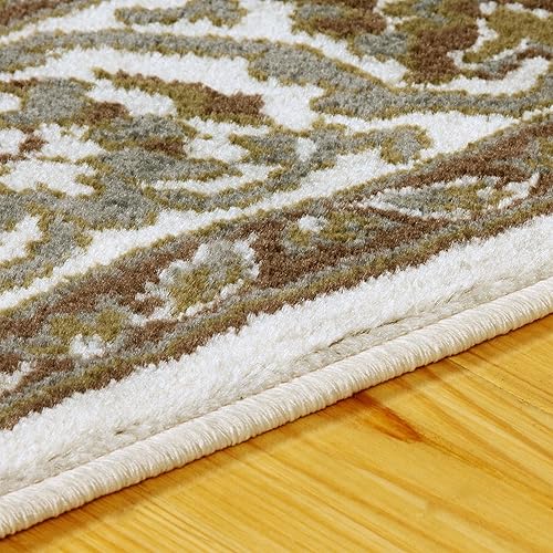 Miniatura 107 de Superior Alfombra de interior, respaldo de yute, alfombras para comedor, cocina, suelos de dormitorio, decoración tradicional del suelo, alfombra