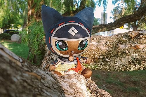 Miniatura 8 de Stubbins CP-PL-015 - Peluche de 10 pulgadas - Palico Deluxe (MH Rise) - Capcom, multicolor