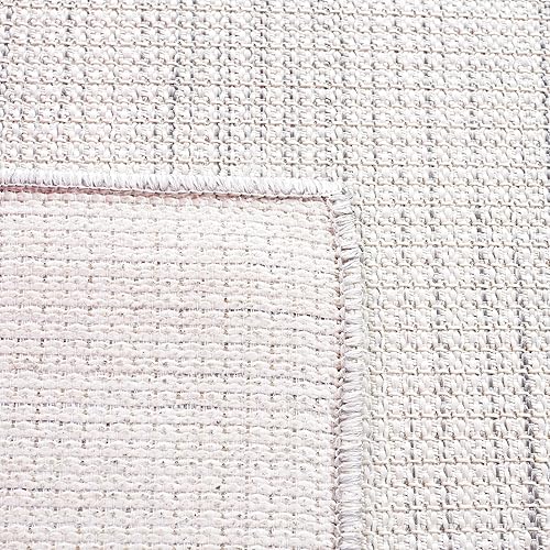 Miniatura 7 de SAFAVIEH Hampton Collection - Alfombra de pasillo, 2 x 9 pies, color marfil y gris, no desprende pelusa y de fácil cuidado, para interiores y