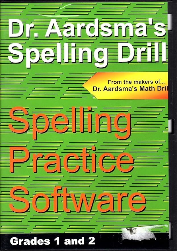Dr. Aardsma's Spelling Drill Grades 1 and 2 (CDROM)
