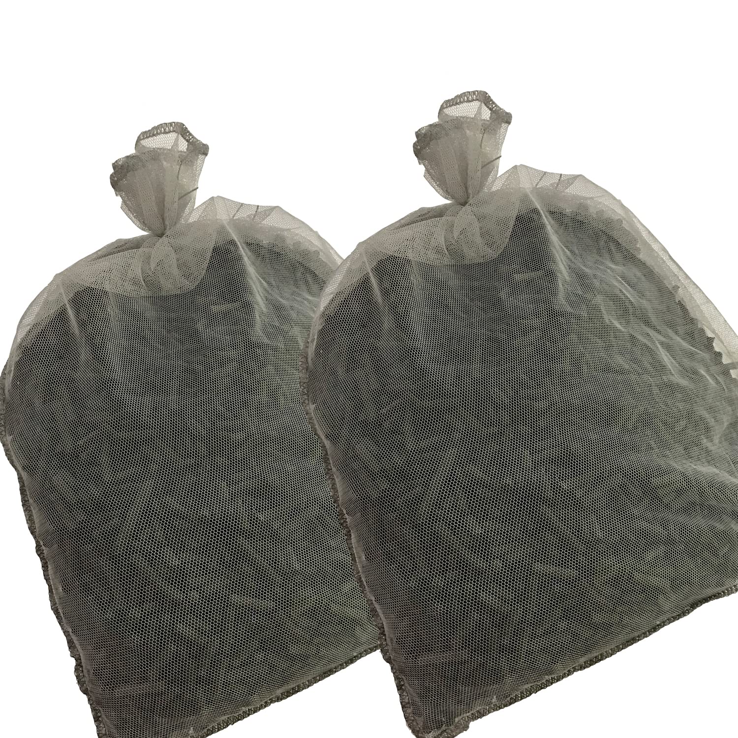 TopDogFilters Activated Carbon Pellets Filter Media Bulk in Mesh Bag 5 10 15 20 25 50 Pounds for Aquarium Pond Filters (10 lbs (2 Bags))