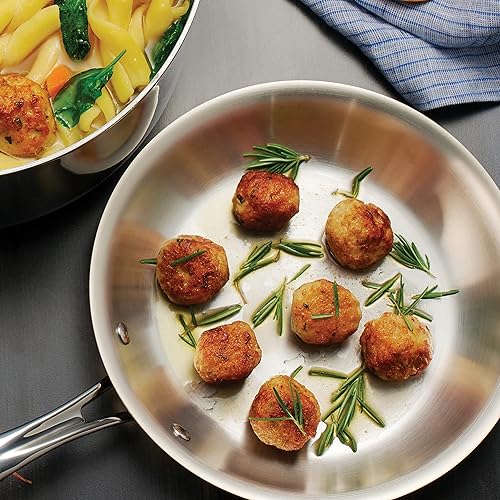 Miniatura 3 de Tramontina Sartén Tri-Ply Clad (12 in), 80116028DS