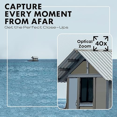 Miniatura 2 de Minolta Cámara digital MN40Z de 20 MP - Zoom óptico de 40x, video FHD de 1080p, LCD de 3.0", Wi-Fi, detección de carasonrisaparpadeo, azul