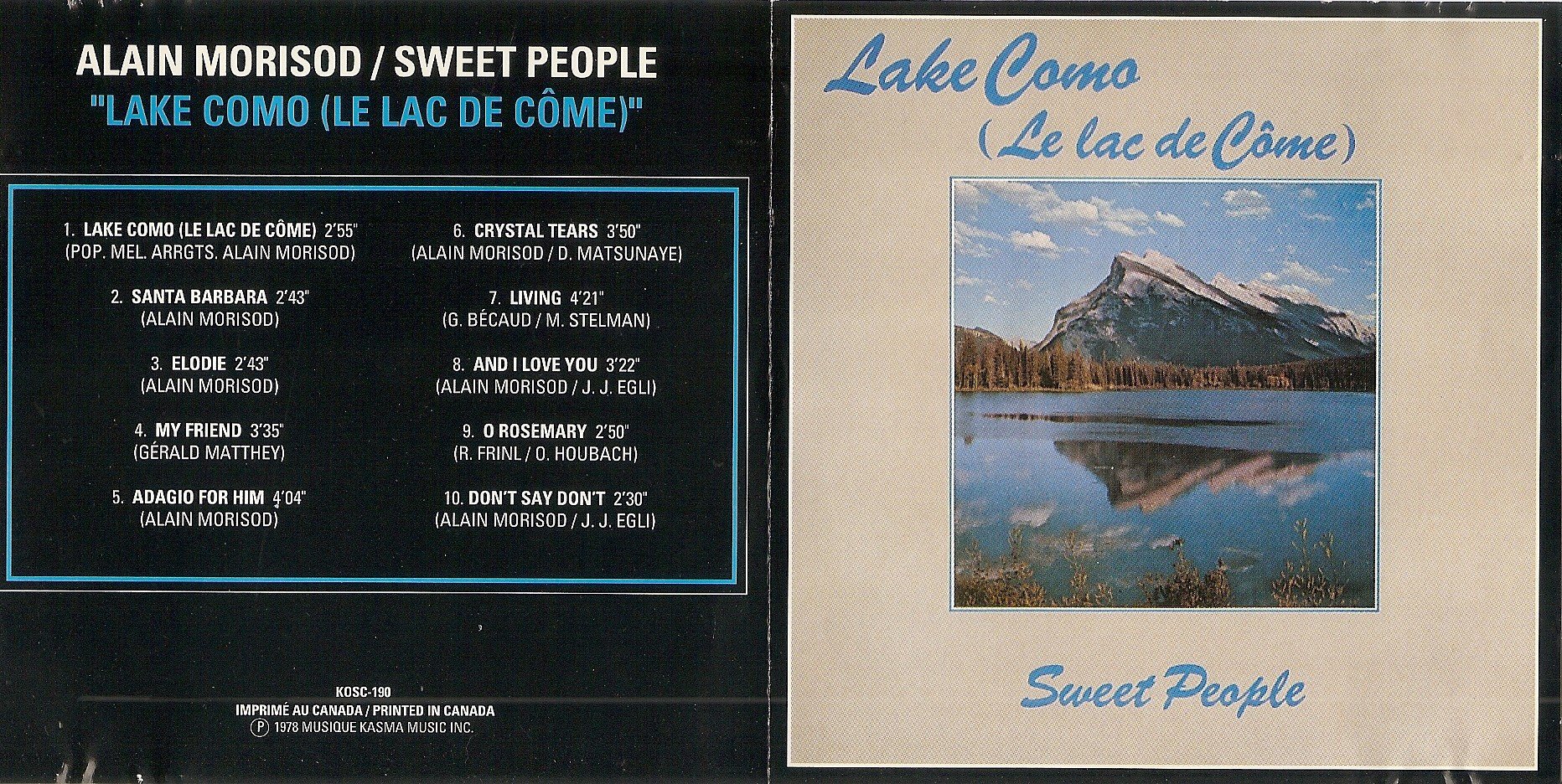 Lac De Come [Audio CD]