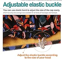 Vista 33 de GUOER Sombrero Bouffant Gorra Talla única Multicolor