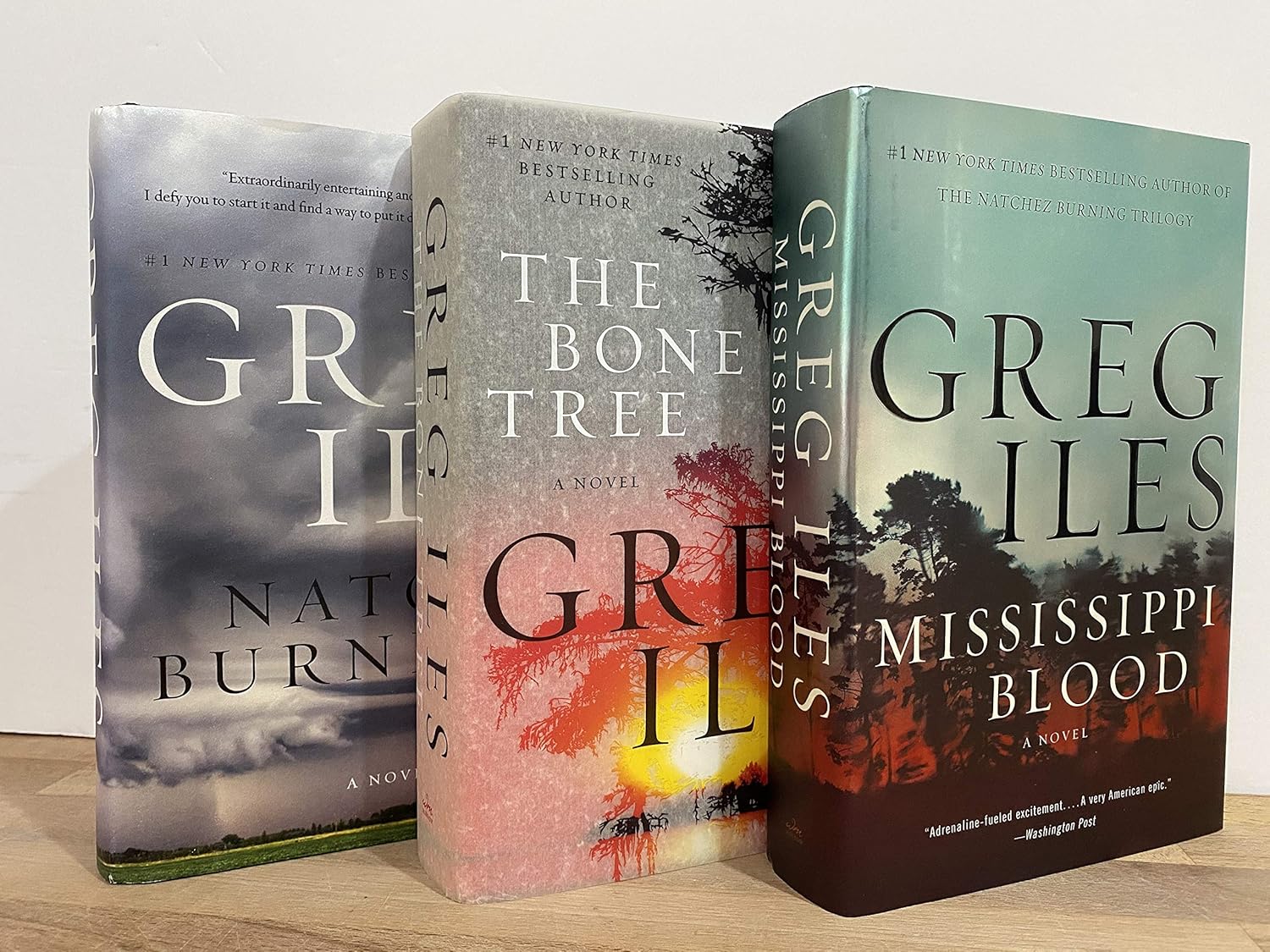 The Natchez Burning Trilogy book set Hardcover Greg Iles