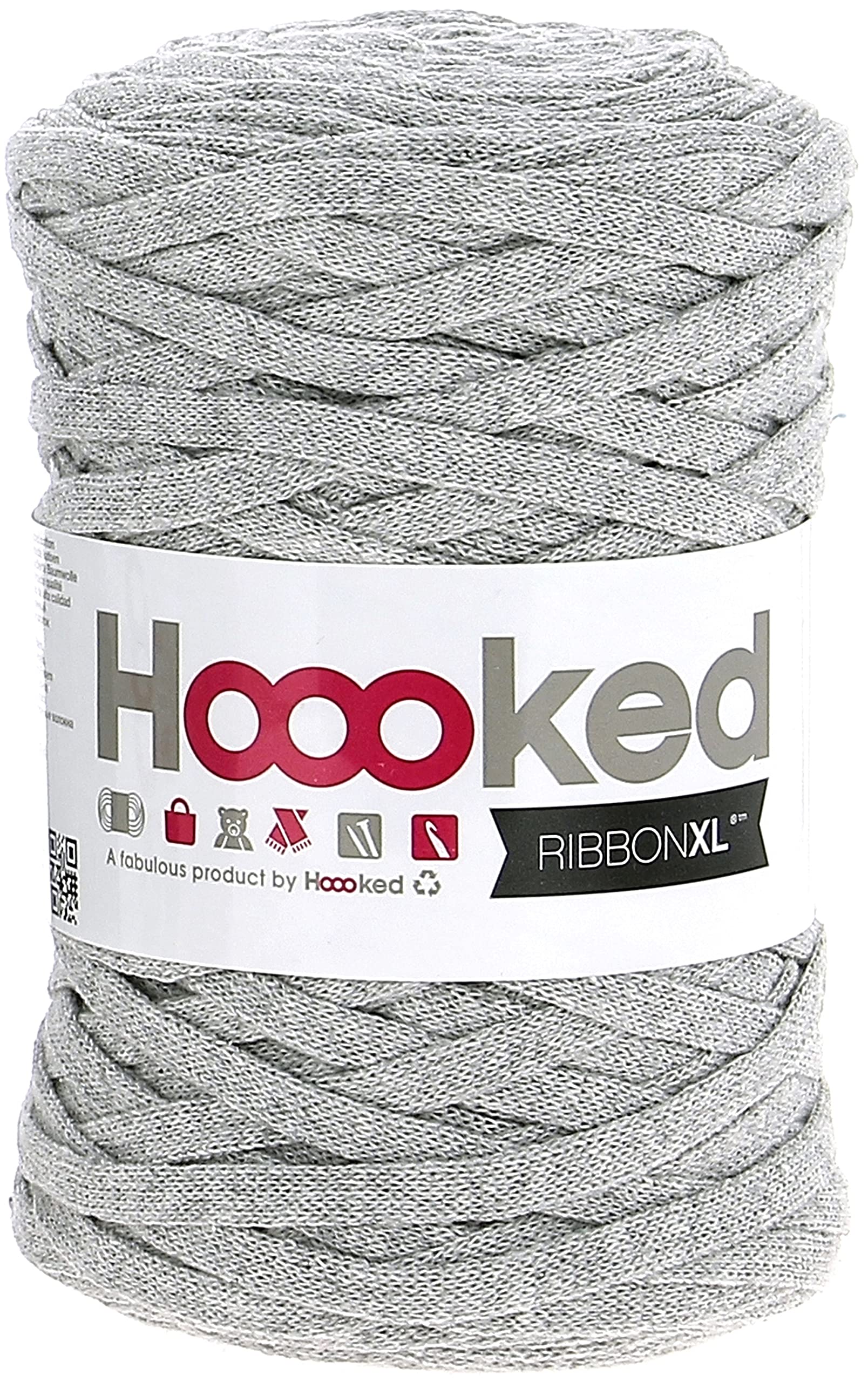 その他 DMC - Hoooked Ribbon XL Silver Grey 81lOyOdFZpL._UF1000,1000_QL80_.jpg