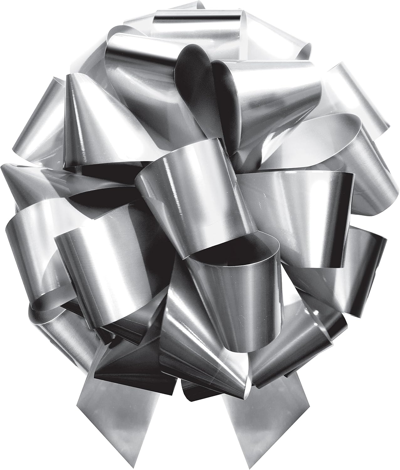 IncrediBow Jumbo Flat Pull Bow, 20-Inch, Silver Metallic
