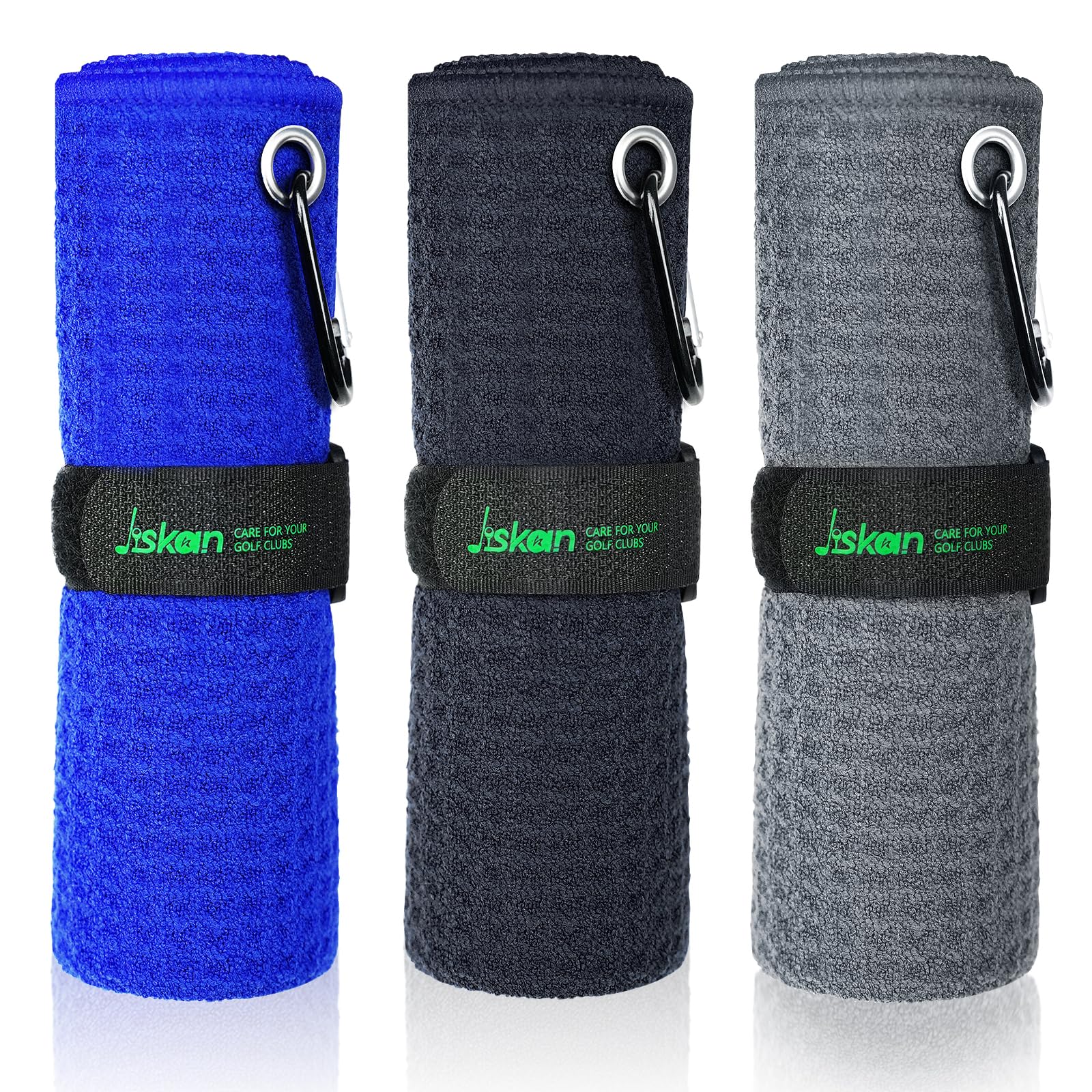 Jiskan Pro Golf Towel Microfiber Golf Towel for Golf Bags (16