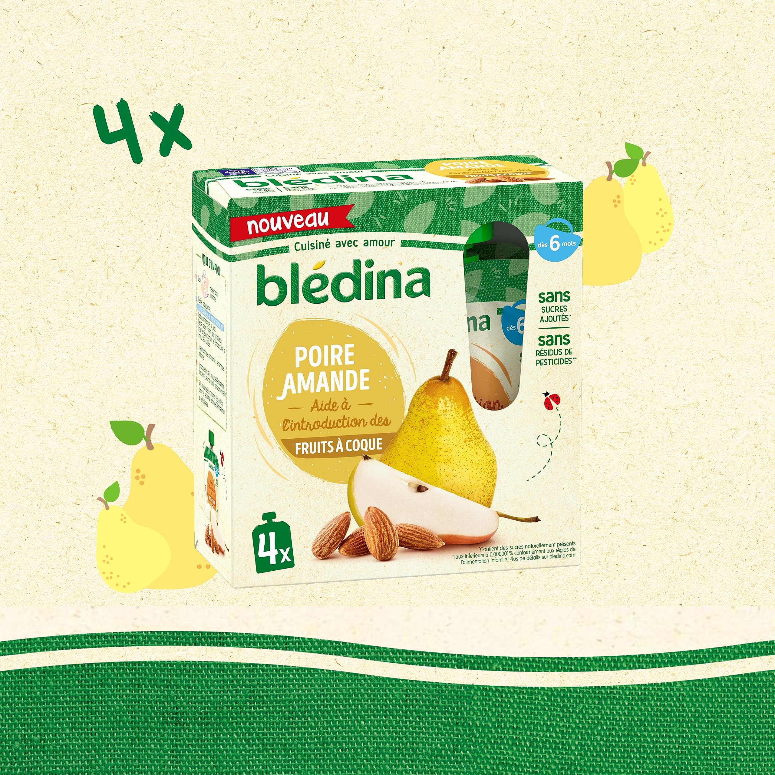 Découvrez les délicieuses purées de fruits bio Elite Organic dans des gourdes rigolotes | A Vos