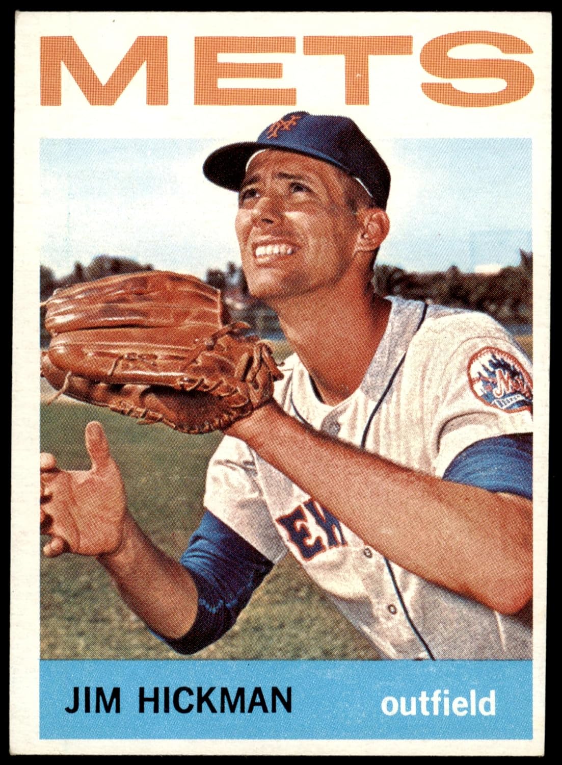 1964 Topps #514 Jim Hickman New York Mets (Baseball Card) EX Mets